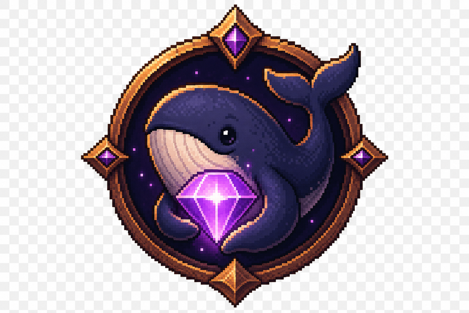 Whale Song Logo — Gem
